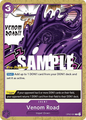 Venom Road - OP02-091 - P - Paramount War Pre-release Promo